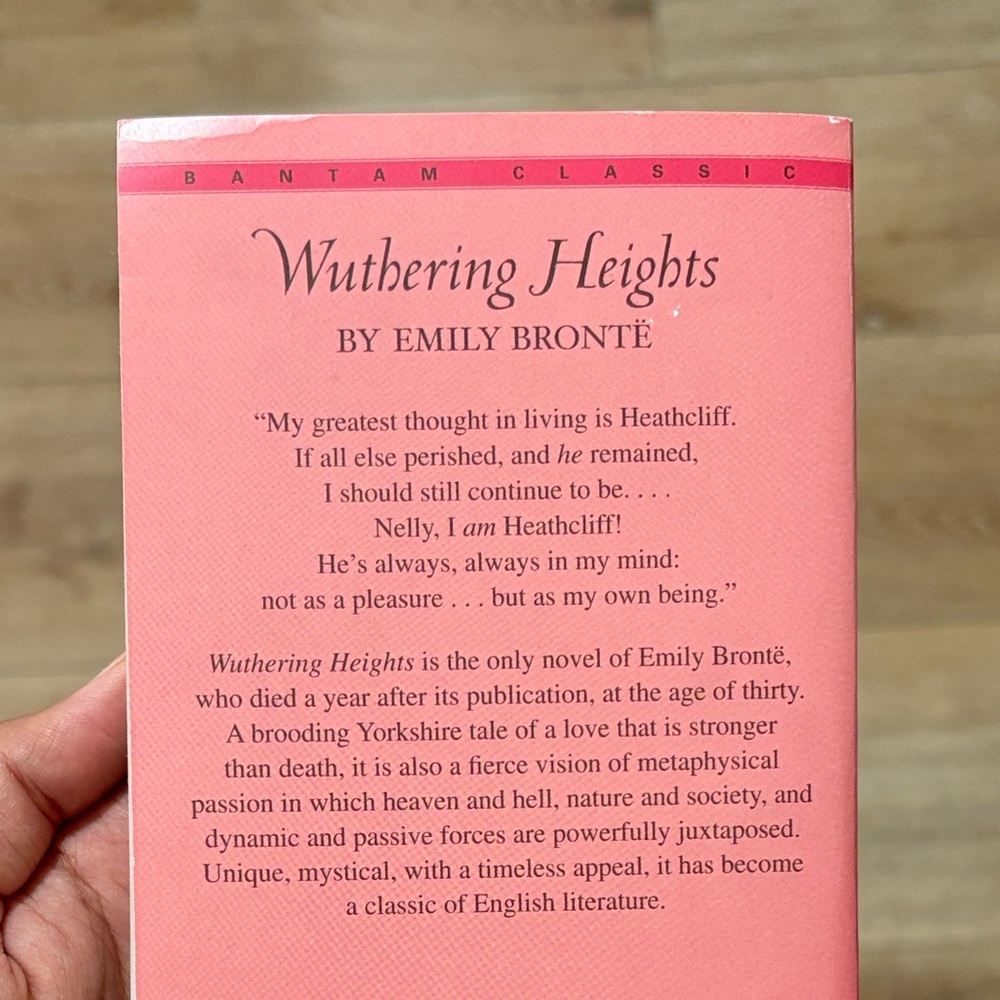 Wuthering Heights by Emily Bronte - Picture 3 of 3